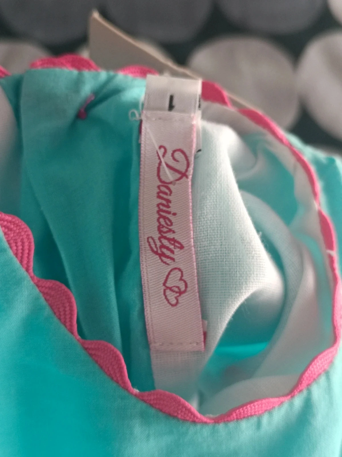 Conjunto Daniesty 12 meses - Azul Turquesa & Floral Encantado 💕 – photo 7